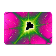 Fractal Art Math Abstract Artwork Pink Magenta Plate Mats by Ravend