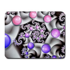 Background Fractal Annotation Sample Fantasy Small Mousepad by Ravend