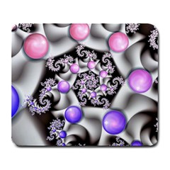 Background Fractal Annotation Sample Fantasy Large Mousepad by Ravend