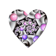 Background Fractal Annotation Sample Fantasy Heart Magnet by Ravend