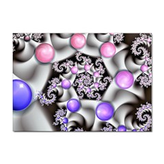 Background Fractal Annotation Sample Fantasy Sticker A4 (100 Pack)