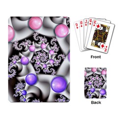 Background Fractal Annotation Sample Fantasy Playing Cards Single Design (rectangle) by Ravend