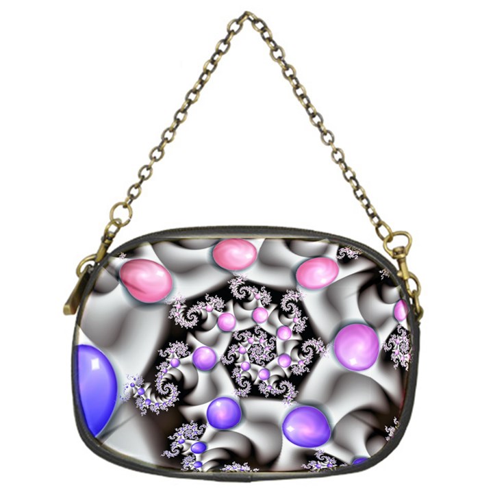 Background Fractal Annotation Sample Fantasy Chain Purse (One Side)