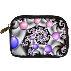 Background Fractal Annotation Sample Fantasy Digital Camera Leather Case by Ravend