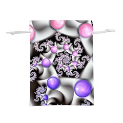 Background Fractal Annotation Sample Fantasy Lightweight Drawstring Pouch (l) by Ravend