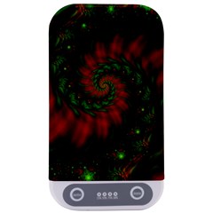 Fractal Green Red Spiral Happiness Vortex Spin Sterilizers by Ravend