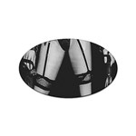 Bdsm Erotic Concept Graphic Poster Sticker (Oval) Front