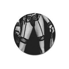 Bdsm Erotic Concept Graphic Poster Magnet 3  (round) by dflcprintsclothing