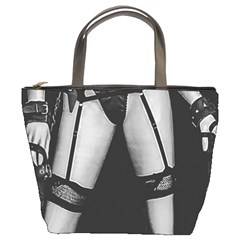 Bdsm Erotic Concept Graphic Poster Bucket Bag by dflcprintsclothing