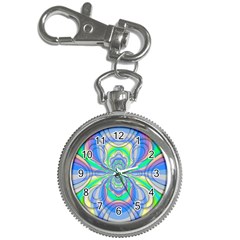 Fractal Geometry Mathematics Gradient Ovals Math Key Chain Watches by Ravend