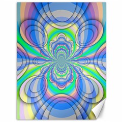 Fractal Geometry Mathematics Gradient Ovals Math Canvas 36  X 48  by Ravend