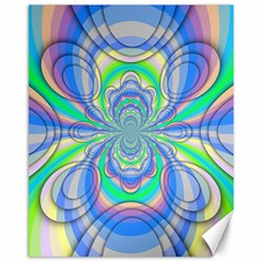 Fractal Geometry Mathematics Gradient Ovals Math Canvas 11  X 14  by Ravend