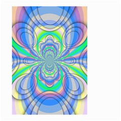 Fractal Geometry Mathematics Gradient Ovals Math Small Garden Flag (two Sides) by Ravend