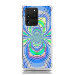 Fractal Geometry Mathematics Gradient Ovals Math Samsung Galaxy S20 Ultra 6 9 Inch Tpu Uv Case by Ravend