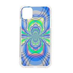 Fractal Geometry Mathematics Gradient Ovals Math Iphone 11 Tpu Uv Print Case by Ravend