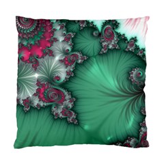 Fractal Spiral Template Abstract Background Design Standard Cushion Case (two Sides) by Ravend