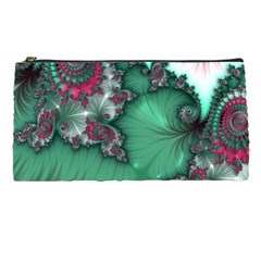 Fractal Spiral Template Abstract Background Design Pencil Case by Ravend