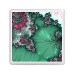 Fractal Spiral Template Abstract Background Design Memory Card Reader (square) by Ravend