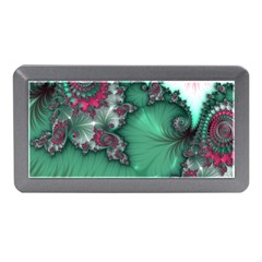 Fractal Spiral Template Abstract Background Design Memory Card Reader (mini) by Ravend