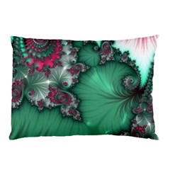 Fractal Spiral Template Abstract Background Design Pillow Case (two Sides) by Ravend