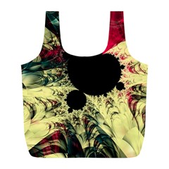 Fractal Art Design Fractal Art Digital Art Full Print Recycle Bag (L)