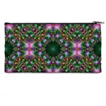 Kaleidoscope Digital Kaleidoscope Fractal Mirrored Pencil Case Back