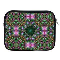 Kaleidoscope Digital Kaleidoscope Fractal Mirrored Apple iPad 2/3/4 Zipper Cases