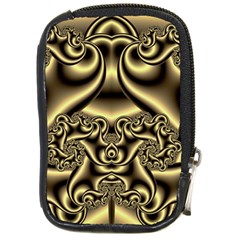 Background Fractal Sample Fantasy Texture Design Compact Camera Leather Case by Ravend