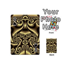 Background Fractal Sample Fantasy Texture Design Playing Cards 54 Designs (mini) by Ravend