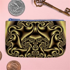 Background Fractal Sample Fantasy Texture Design Large Coin Purse by Ravend