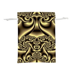 Background Fractal Sample Fantasy Texture Design Lightweight Drawstring Pouch (s) by Ravend