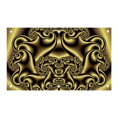 Background Fractal Sample Fantasy Texture Design Banner And Sign 5  X 3  by Ravend