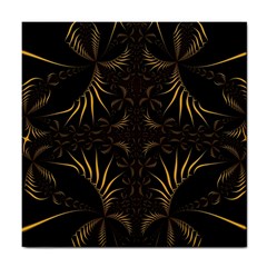 Fractal Symmetry Symmetrical Art Artwork Tile Coaster