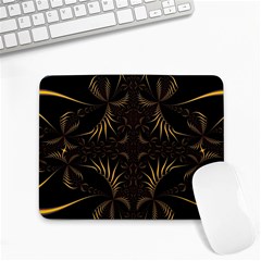 Fractal Symmetry Symmetrical Art Artwork Small Mousepad by Ravend