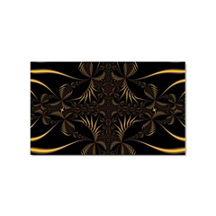 Fractal Symmetry Symmetrical Art Artwork Sticker (rectangular)