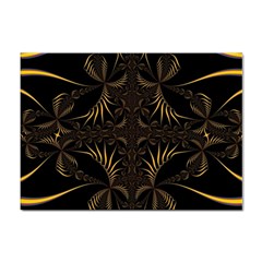 Fractal Symmetry Symmetrical Art Artwork Sticker A4 (10 pack)