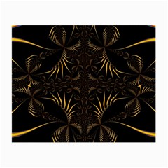 Fractal Symmetry Symmetrical Art Artwork Small Glasses Cloth