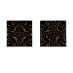 Fractal Symmetry Symmetrical Art Artwork Cufflinks (Square)