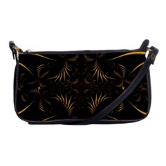 Fractal Symmetry Symmetrical Art Artwork Shoulder Clutch Bag by Ravend