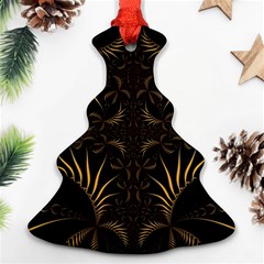 Fractal Symmetry Symmetrical Art Artwork Ornament (Christmas Tree) 