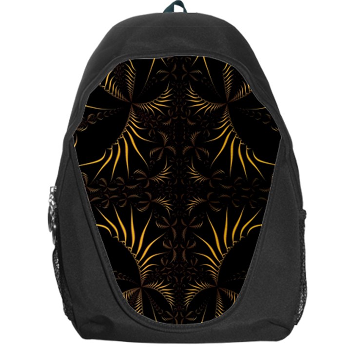 Fractal Symmetry Symmetrical Art Artwork Backpack Bag