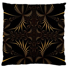 Fractal Symmetry Symmetrical Art Artwork Standard Premium Plush Fleece Cushion Case (One Side)