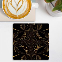 Fractal Symmetry Symmetrical Art Artwork UV Print Square Tile Coaster 