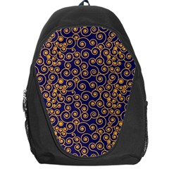 Spiral Pattern Texture Fractal Circle Geometry Backpack Bag