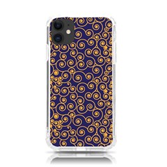 Spiral Pattern Texture Fractal Circle Geometry Iphone 11 Tpu Uv Print Case by Ravend