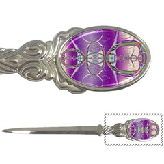 Abstract Colorful Art Pattern Design Fractal Letter Opener by Ravend