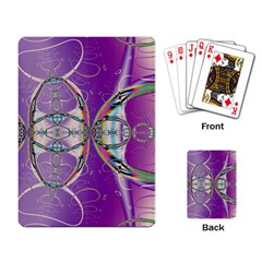 Abstract Colorful Art Pattern Design Fractal Playing Cards Single Design (rectangle) by Ravend