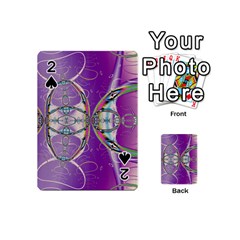 Abstract Colorful Art Pattern Design Fractal Playing Cards 54 Designs (mini) by Ravend