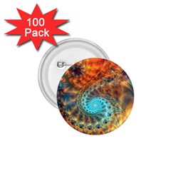 Fractal Math Abstract Mysterious Mystery Vortex 1 75  Buttons (100 Pack)  by Ravend