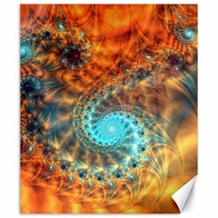 Fractal Math Abstract Mysterious Mystery Vortex Canvas 20  X 24  by Ravend